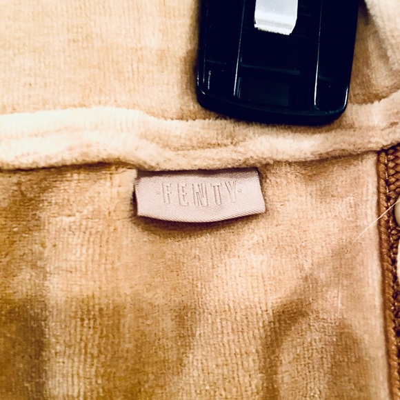 NEW Fenty by PUMA velour lace up leggings - medium. No tags. - Picture 8 of 8